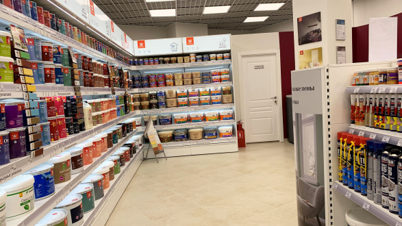 Центр Красок Tikkurila на Каширском шоссе в ТЦ Каширский Двор