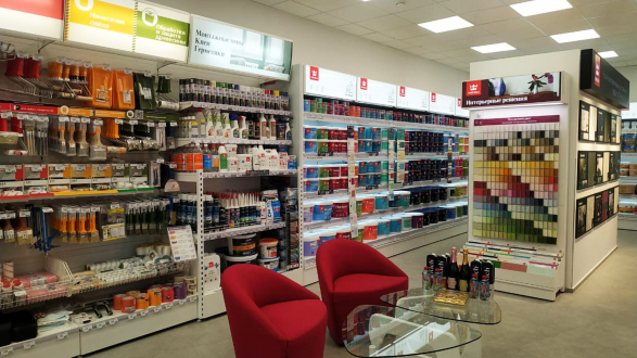 Студия Цвета Tikkurila на ул. Бакунинская и ТТК