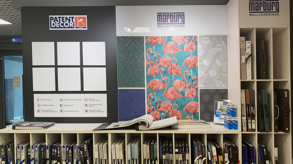 Флагманский магазин. Студия Цвета Tikkurila на проспекте Маршала Жукова