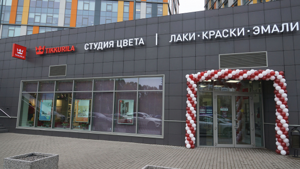 Студия Цвета Tikkurila на ул. Митинская в ЖК YE'S
