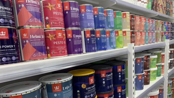Центр Красок Tikkurila в Центре Дизайна Atrplay