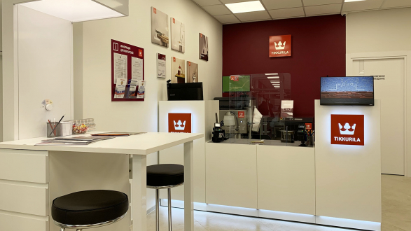 Студия Цвета Tikkurila на ул. Профсоюзной