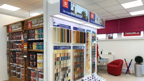 Студия Цвета Tikkurila на Лермонтовском проспекте в Жулебино