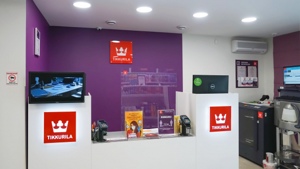 Студия Цвета Tikkurila на Рублевском шоссе
