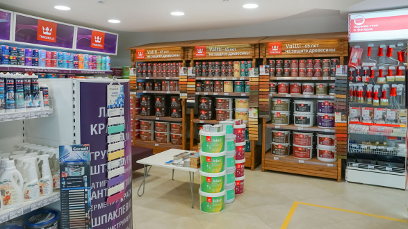Студия Цвета Tikkurila на Рублевском шоссе